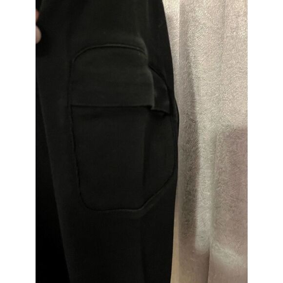 Ralph Lauren Long Sleeve Polo Shirt Full Button Collar Faux Leather Size Large - Picture 7 of 7